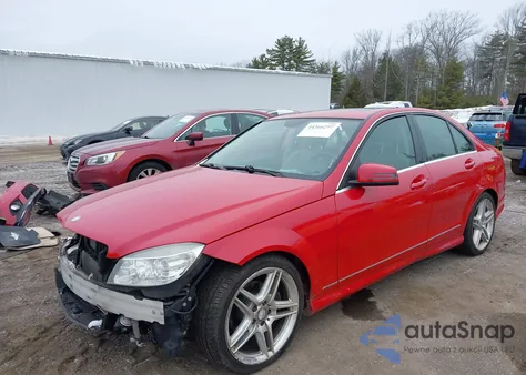 2010 Mercedes-Benz C 300 Sport 4Matic from USA, damaged, VIN WDDGF8BBXAF448390